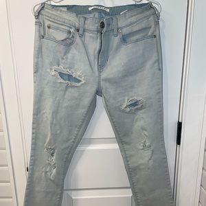 Pacsun Blue Skinny Jeans